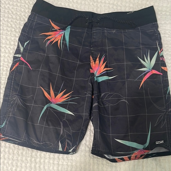 Billabong Other - Billabong Black Tropical Kids Swim Trunks